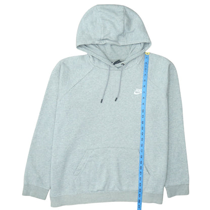 Nike Men's Grey XL Pullover Hoodie Fleece Sweatshirt