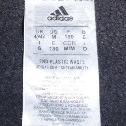 Adidas Men's Black Full Zip Hoodie Size M Sports Fleece