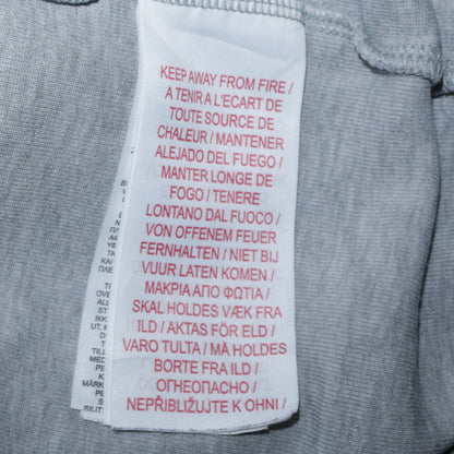 Nike Boys Grey XL Full Zip Hoodie with Logo and Pockets