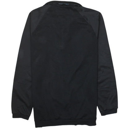 Adidas Men’s Black 1/4 Zip Aberdeen FC Sweatshirt Size L