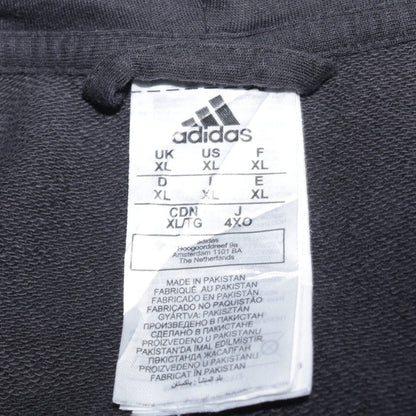 Adidas Men's Black XL Full Zip Hoodie Sportswear Jacket