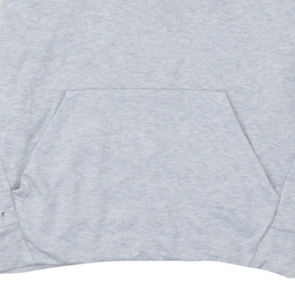 Nike Men's Grey Dri-FIT Pullover Hoodie M Regular Fit Sportswear