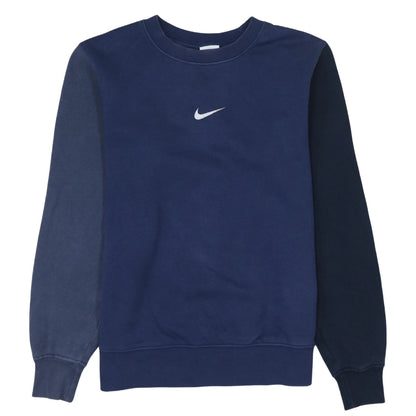 Nike Men Blue XS Crew Neck Pullover Sweatshirt