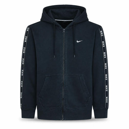 Nike Men's Black Full Zip Hoodie Small Logo Sportswear
