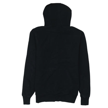 Ellesse Men's Black Pullover Hoodie S Embroidered Logo Fleece