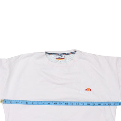 Ellesse Mens White XS Crew Neck Pullover Sweatshirt