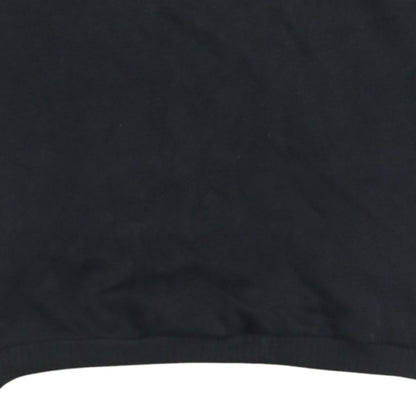 Quiksilver Men's Black Grey Crew Neck Pullover Sweatshirt Size L