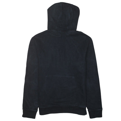 The North Face Men's Black Pullover Hoodie L Logo Cotton Fleece