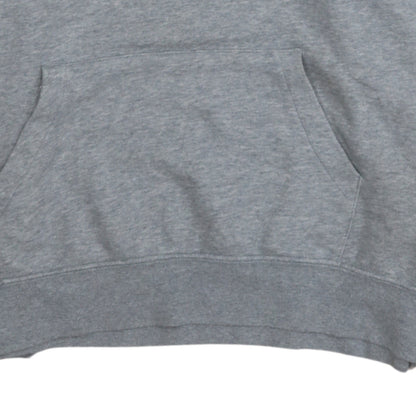 Nike Men's Grey Pullover Hoodie Size M Regular Fit Sportswear