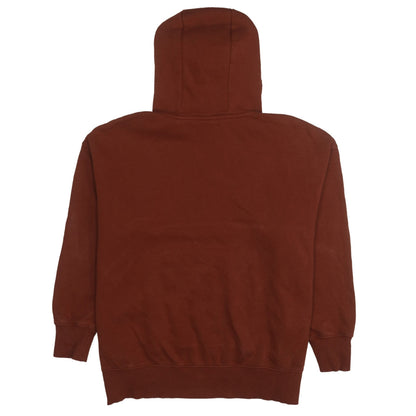 Nike Women’s Brown Pullover Hoodie Large Cotton Blend Casual