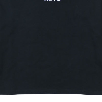 Nike Men's Black L Crew Neck Cotton Logo Classic T-Shirt