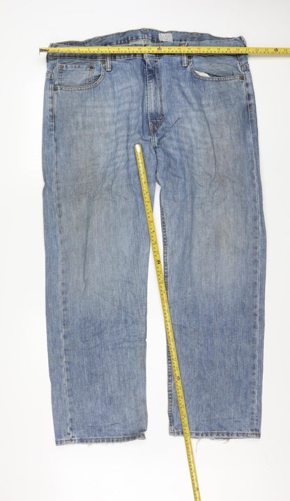 Levi's Men's Blue Straight Leg Jeans W38 L30 Denim