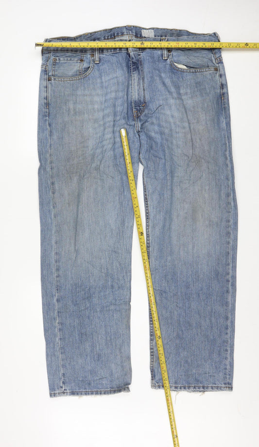 Levi's Men's Blue Straight Leg Jeans W38 L30 Denim