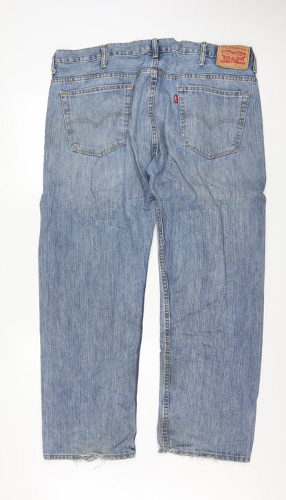 Levi's Men's Blue Straight Leg Jeans W38 L30 Denim