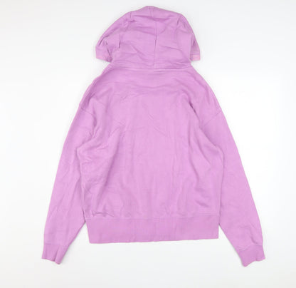 Nike Women’s Purple Pullover Hoodie Small Cotton Blend Sweatshirt