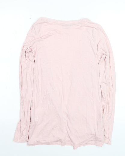 New Look Women's Pink Size 8 Lightweight Long Sleeve Cardigan