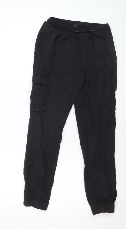 Jordan Boys Black 12-13 Years Jogger Activewear Trousers with Pockets