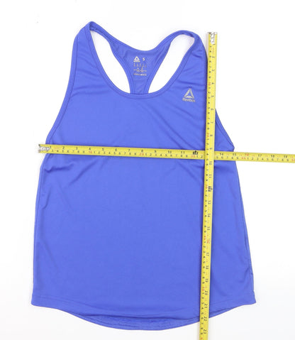 Reebok Women's Blue Speedwick Racerback Tank Top Size S