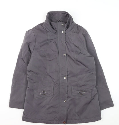 Bx Outerwear Men's Grey Polyester Parka Coat Size 38 Regular