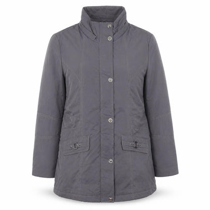Bx Outerwear Men's Grey Polyester Parka Coat Size 38 Regular