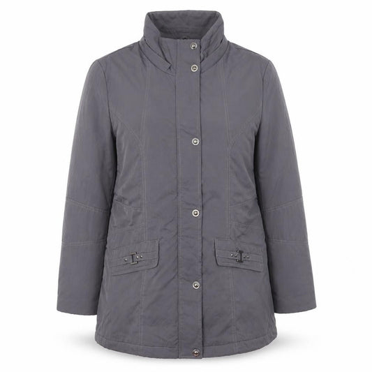 Bx Outerwear Men's Grey Polyester Parka Coat Size 38 Regular