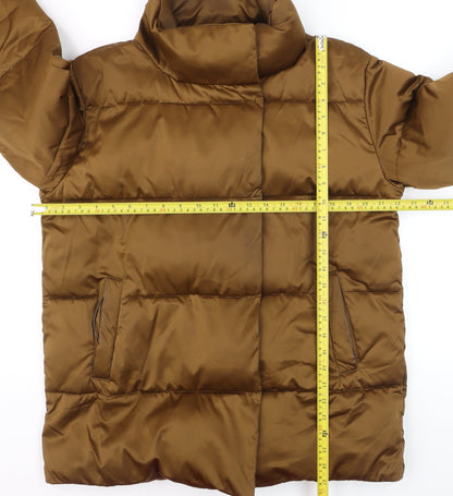 Marks and Spencer Autograph Women’s Brown Puffer Jacket Size 12