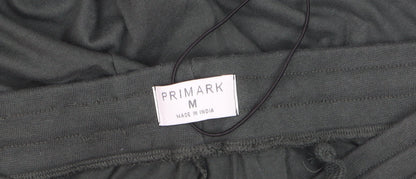 Primark Women's Black Cotton Jogger Style Leggings Size M