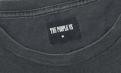 The People Vs Men's Black Graphic Eagle T-Shirt Medium