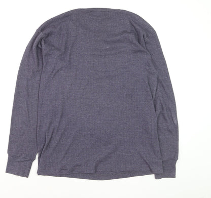 Regatta Men's Grey Long Sleeve Crew Neck Casual Top XL