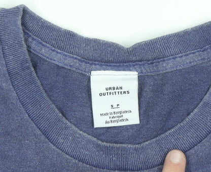 Urban Outfitters Men's Blue Montana Graphic Print T-Shirt Size S