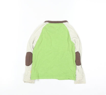 Little Bird Unisex Baby Green Long Sleeve Graphic T-Shirt 18-24 Months