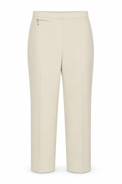 Marks & Spencer Women Beige Size 14 Short Dress Pants
