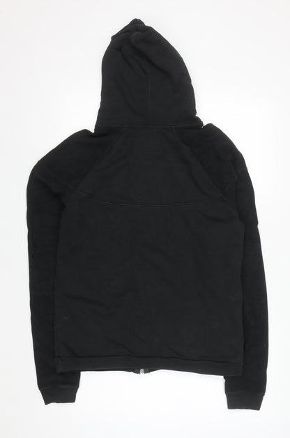 Labrum Men's Black Full Zip Hoodie Size M Cotton Fleece
