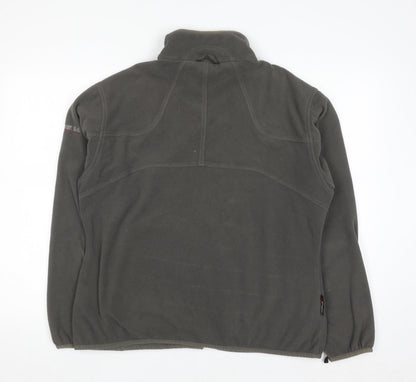 TOG24 Women’s Grey Full Zip Fleece Jacket Size 14/16