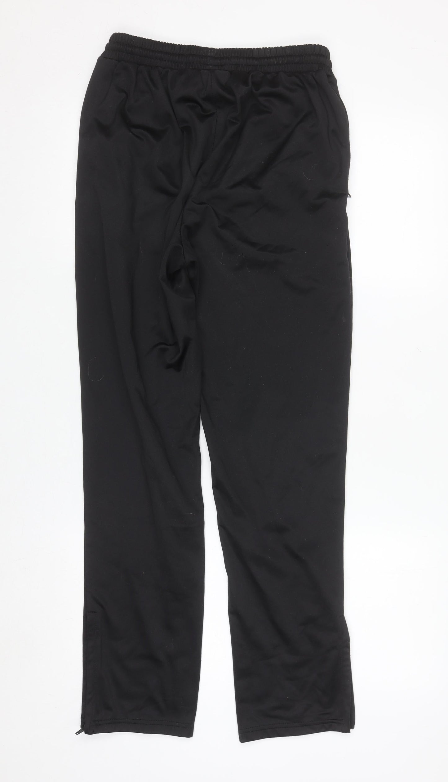 Slazenger Men's Black Track Pants Size S Quick Dry Polyester