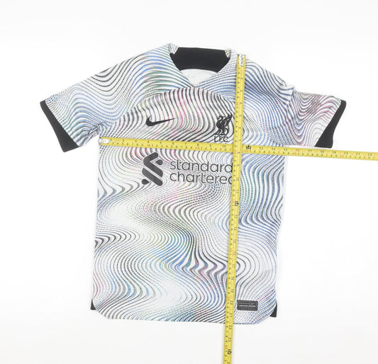 Nike Boys Liverpool FC Multicoloured Football T-Shirt Size 11-12 Years
