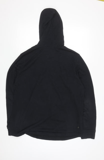 Under Armour Men's Black Pullover Hoodie Size L Loose Fit