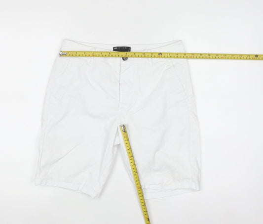 ASOS DESIGN Men's White Chino Shorts Size 30 Slim Fit