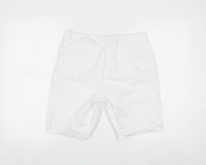 ASOS DESIGN Men's White Chino Shorts Size 30 Slim Fit