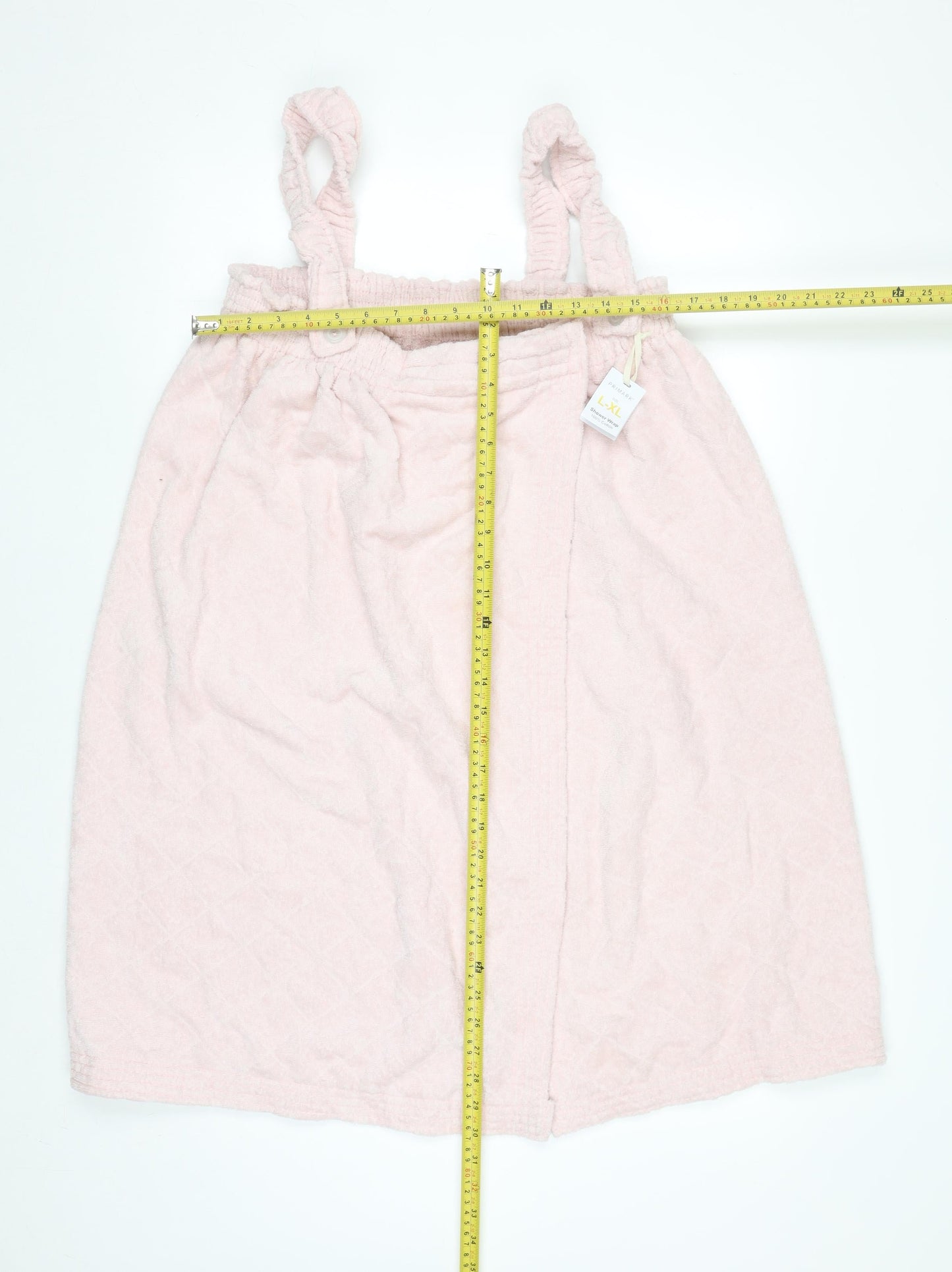 Primark Women Pink 100% Cotton Bathrobe Wrap L
