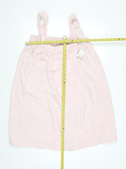 Primark Women Pink 100% Cotton Bathrobe Wrap L