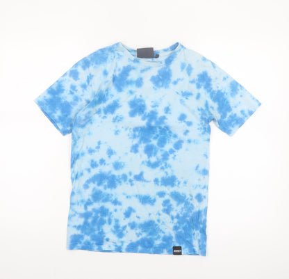 Sonnet London Boys Blue Tie-Dye Cotton Short Sleeve T-Shirt 10-12 Years