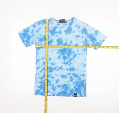 Sonnet London Boys Blue Tie-Dye Cotton Short Sleeve T-Shirt 10-12 Years