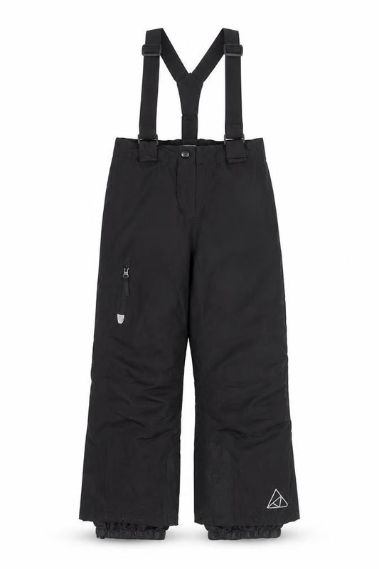 Crivit Boys Black 6-7 Years Waterproof Insulated Snow Pants Ski Trousers