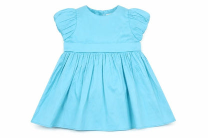 Lipsy Girls Blue Satin A-Line Party Dress 3-6 Months New With Tags