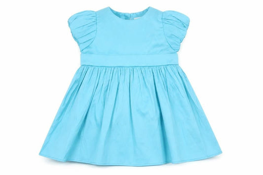 Lipsy Girls Blue Satin A-Line Party Dress 3-6 Months New With Tags