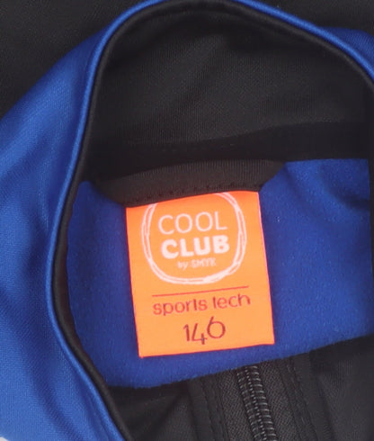 Cool Club Boys Blue Colourblock Track Jacket Size 146 Full Zip Sports Style