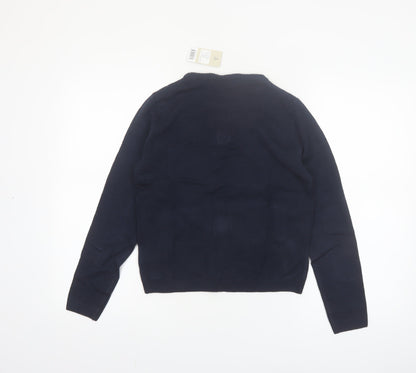 Pepperts Boys Navy Christmas Reindeer Tree Pullover Jumper 146/152 (11-12 Years)