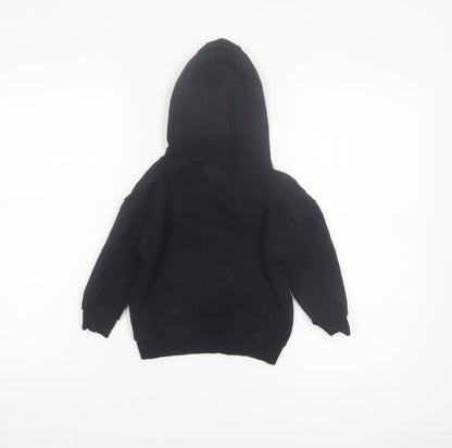 Marvel Spider-Man Boys Black Hoodie 4 Years Pullover Hero Power Cotton Blend