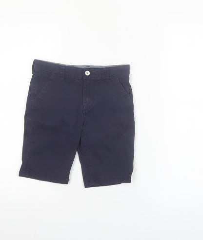 Denim Co Boys Blue Chino Shorts 6-7 Years Cotton Twill Casual Wear